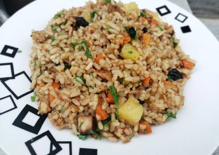 Easiest Way to Prepare Quick Pineapple fried rice