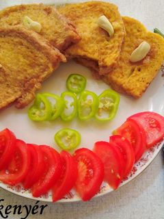 Bundás kenyér 🥚 recept fotója
