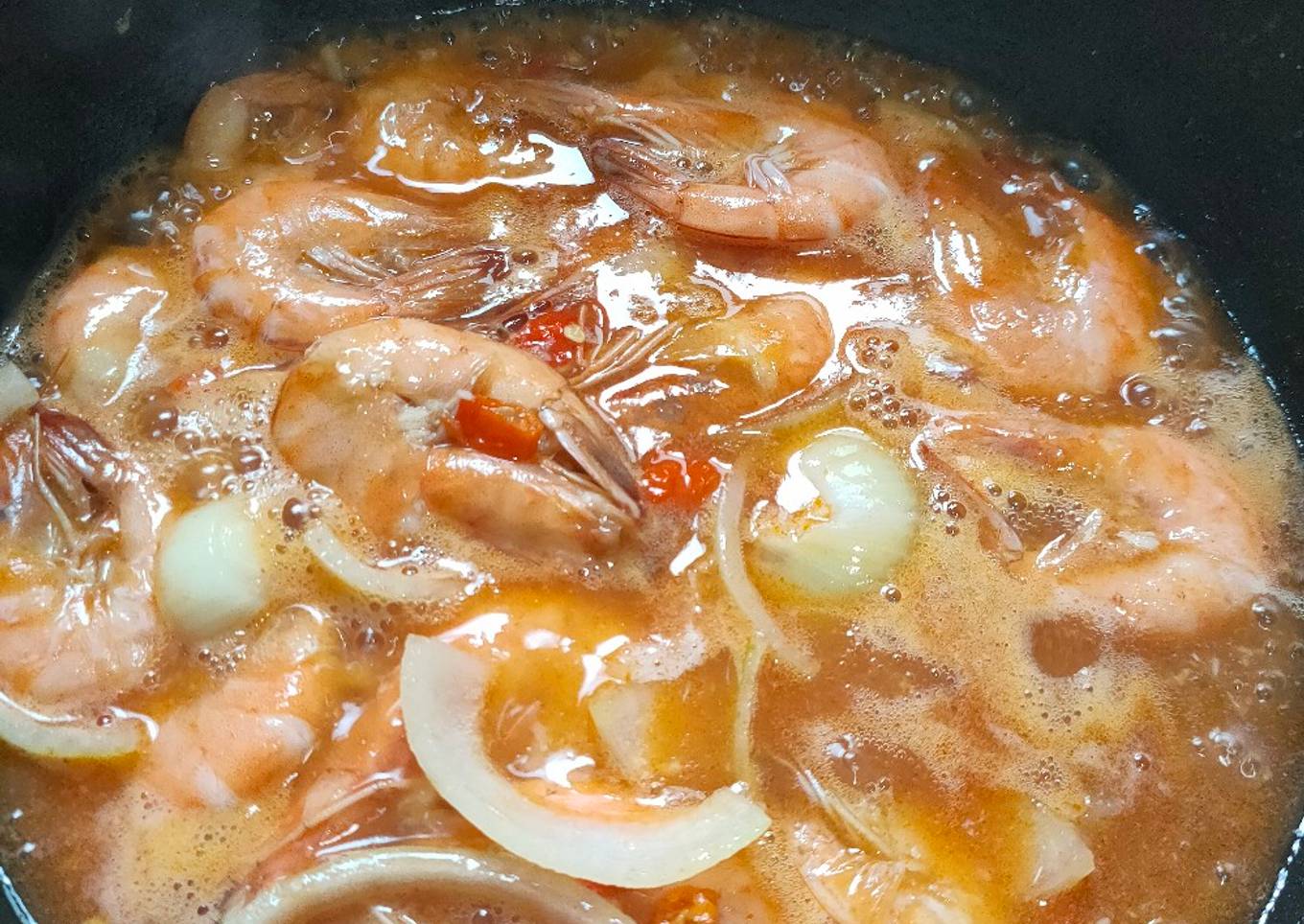 Udang rica rica