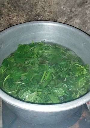 Foto resep Sayur bayam sederhana ala aku 😄