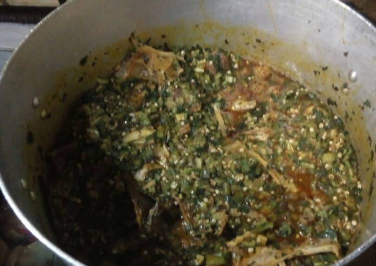 Steps to Make Quick Okro soup Cooking Basics for Beginners
