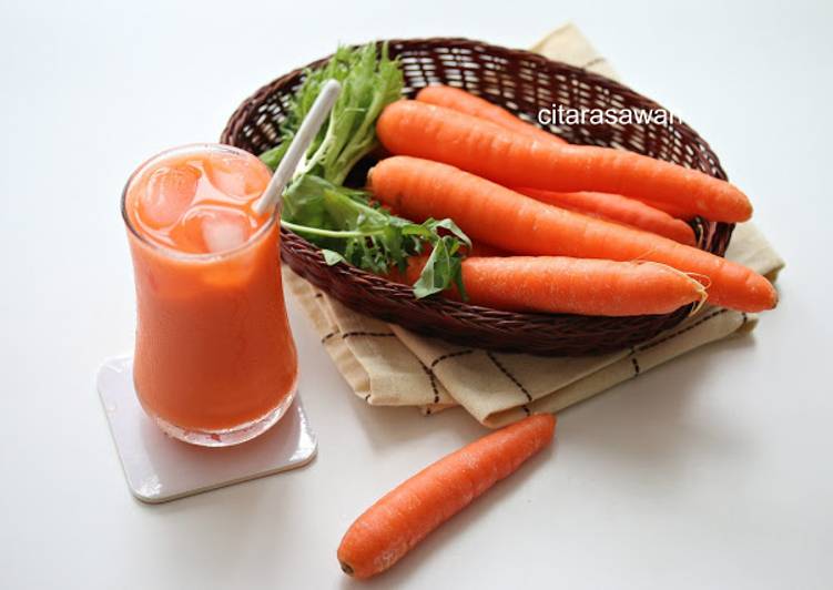 Jus Carrot Susu