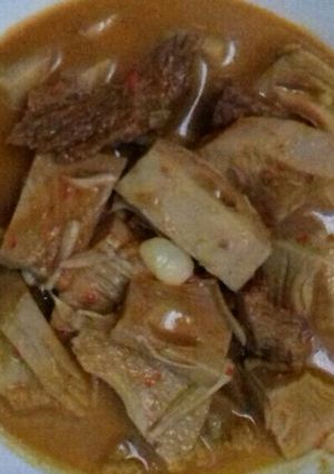 Foto resep Gulai nangka+tetelan "Bikin Ramadhan Berkesan"