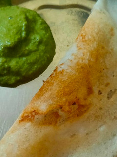 முருகல் தோசை வித் கொத்தமல்லி சட்னி      (Dosai with kothamalli chutney recipe in tamil) செய்முறை முக்கிய புகைப்படம்