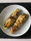 Baked Stuffed Zucchini