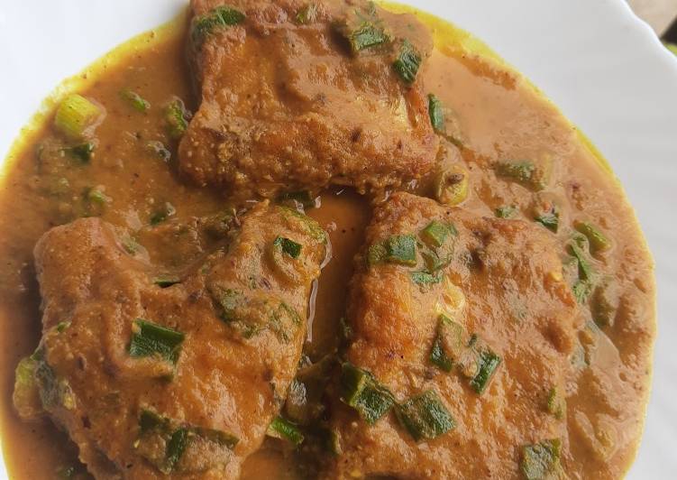 Fish Spring Onion Gravy