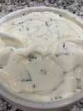 Salsa de yogur