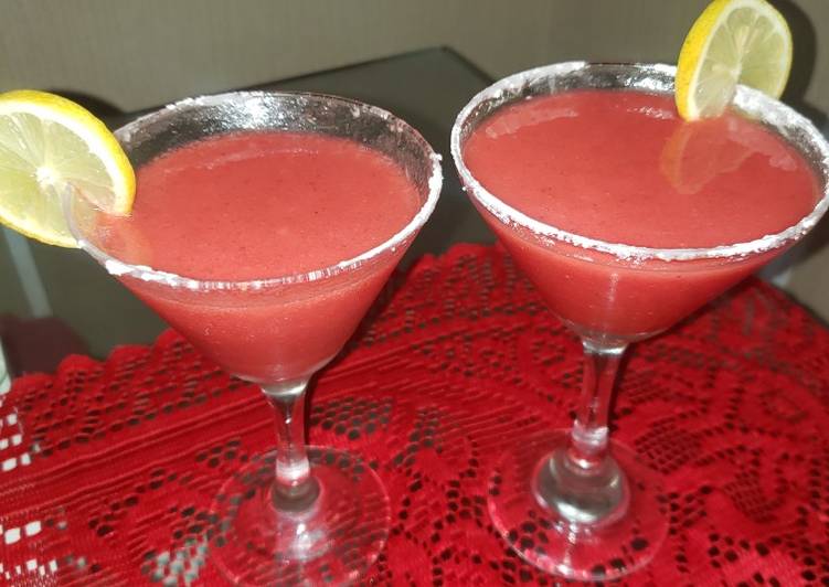 Margaritas de frutillas 🍹🍓🍓.