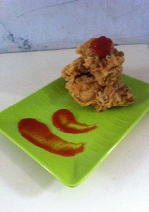 Foto resep Ayam goreng tepung