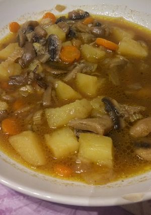 Foto principal de Sopa de setas (sopa Ceska)