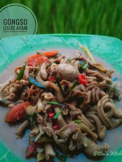Foto resep 60. Gongso Usus Ayam 🐤