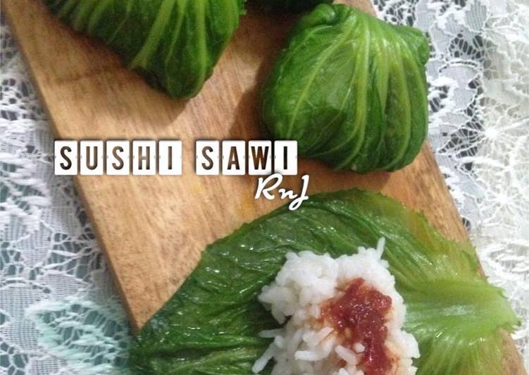 Resep Sushi Sawi, Enak