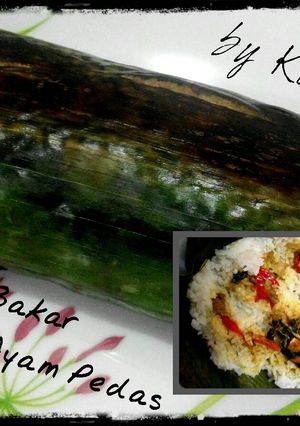 Foto resep Nasi Bakar Ayam Pedas