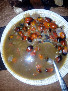 A picture of Kwakwar manja (Oil palm).