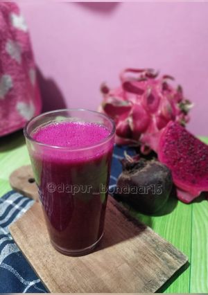 Foto resep Jus buah NaBit (naga dan bit)+ madu