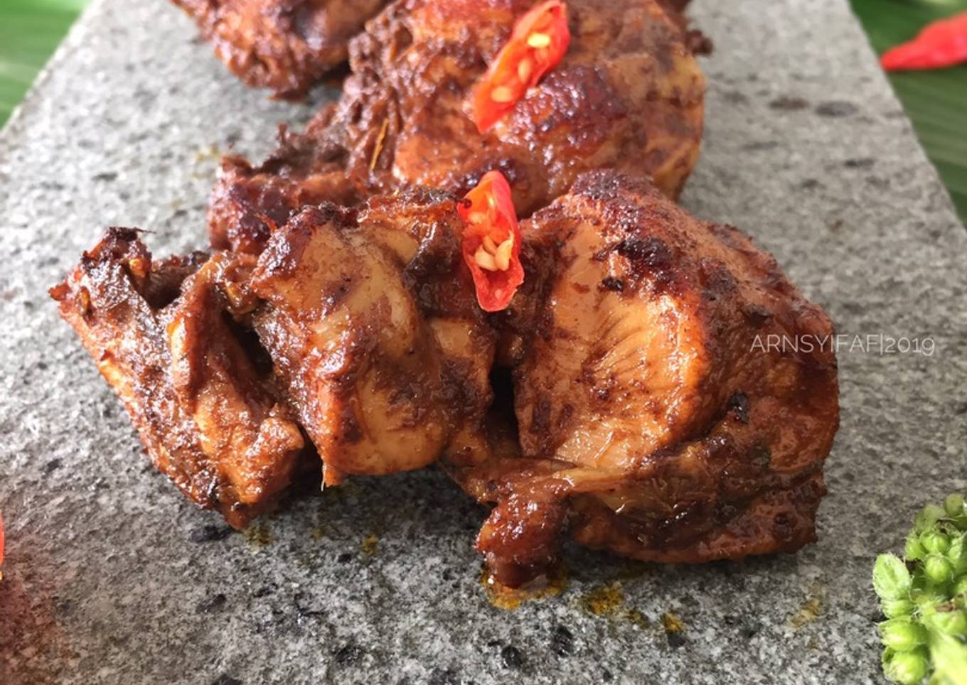 Resep Ayam Bakar Bumbu Rendang, Bisa Manjain Lidah