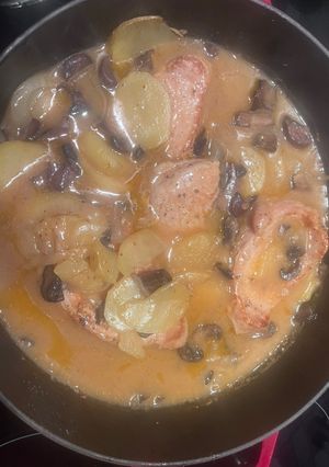 A picture of Scalloped Pork-Chops.