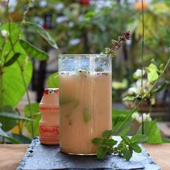 A picture of Probiotic Plantain stem Juice With Yakult.