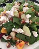 Ensalada fresca con Queso de Cabra y Nuez