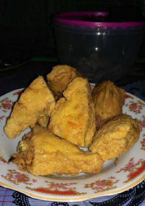 Foto resep Martabak Telor, kulit tahu krispi