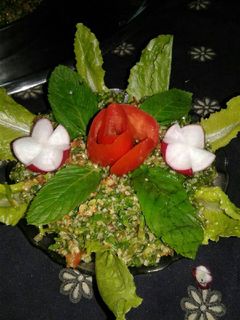 صورة لوصفة تبولة بنكهة سورية