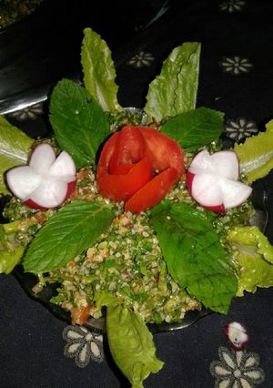 صورة لوصفة تبولة بنكهة سورية