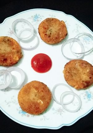 A picture of Corn Cheese cutlets.