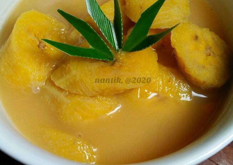 resep cara mengolah Kolak pisang