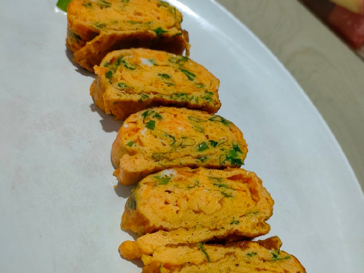 Cara Bikin Tamagoyaki / Telur dadar gulung Praktis