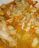Guiso de Lentejas y Pollo