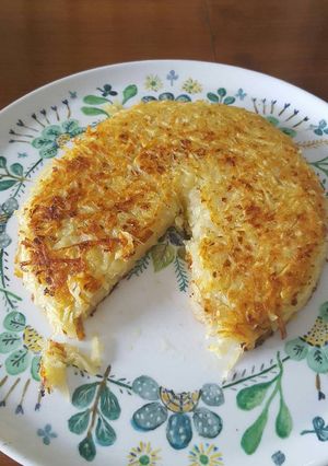 Una foto de Papas rosti