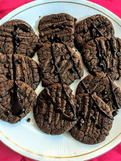 A picture of Chocolate chip cookies.
