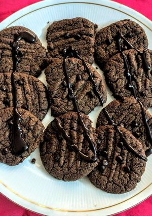 A picture of Chocolate chip cookies.