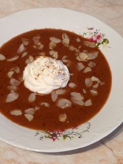 Aszalt szilva-krémleves Ancsyka konyhájából recept fotója