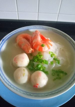 Foto resep Kwe tiaw sup