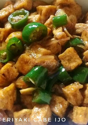 Foto resep Tahu teriyaki cabe ijo