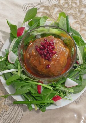 عکسی از دستور کوفته تبریزی