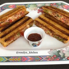 A picture of Grilled Chicken Smoked Ham Sandwich.