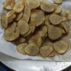 A picture of Instant Banana chips south indian style.