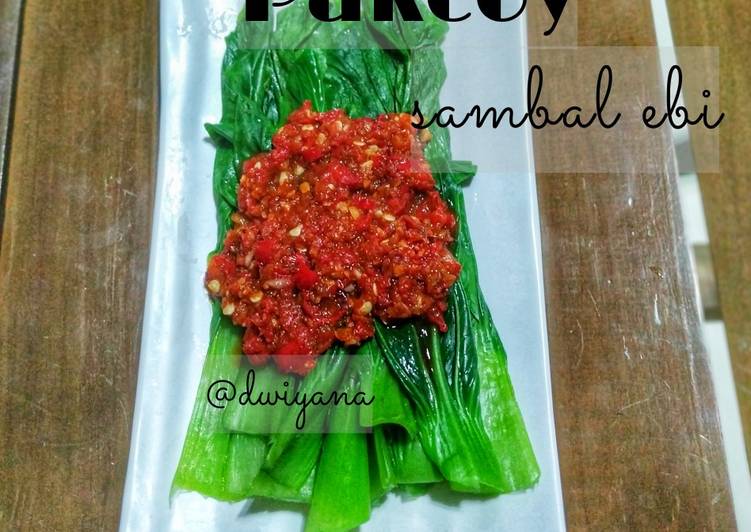 Recipe: Delicious Pakcoy Sambal Ebi