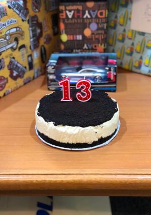 Foto resep No-Bake Cookies and Cream Cheese Cake (simple, tanpa oven)