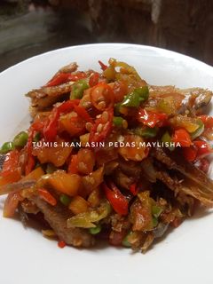 Foto resep Tumis Ikan Asin Pedas