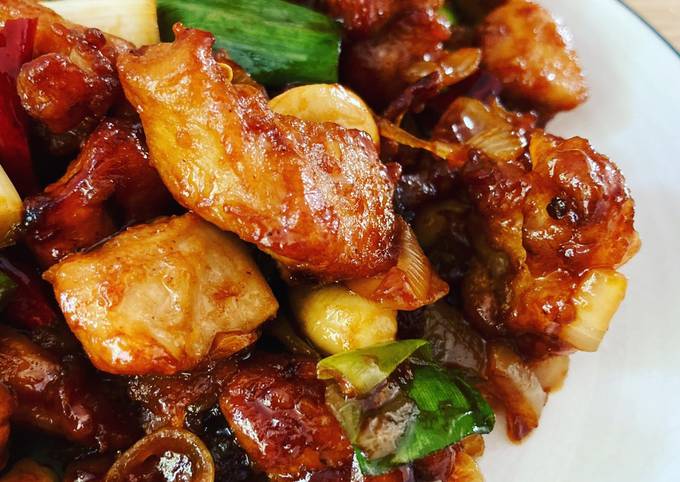 Resep buat Kungpau Chicken asli enak rasa otentik dijamin nagih banget