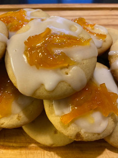 Una foto de Galletitas de limón glaseadas (fáciles! 1 huevo y sin manteca)