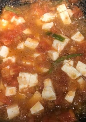 Una foto de Queso guisado