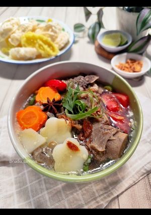 Foto resep Sup iga sapi berempah