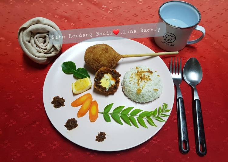Resep Sate Rendang Bocil❤ yang Bikin Ngiler