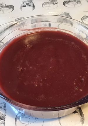 Une photo de Compote de cerises