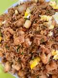Arroz chaufa de pescado