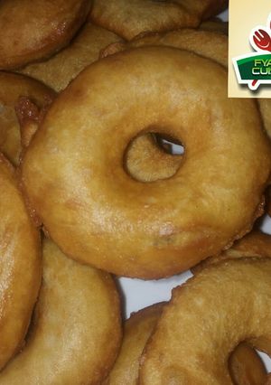 A picture of Doughnuts shaped pateera (hausa version).